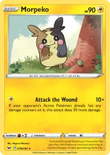 Morpeko 078/202 Rare from Sword & Shield Base