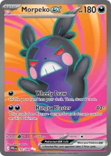 Morpeko ex 102/084 Ultra Rare from Pitch Black