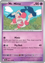 Mr. Mime 058/159 Common from Journey Together