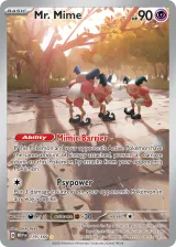 Mr. Mime 179/165 Illustration Rare from 151