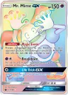Mr. Mime-GX 173/168 Rainbow Rare from Celestial Storm