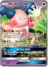 Mr. Mime-GX 67/181 Rare Holo GX from Team Up