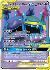 Muk & Alolan Muk-GX 196/214 Ultra Rare from Unbroken Bonds
