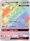 Naganadel-GX 134/131 Rainbow Rare from Forbidden Light