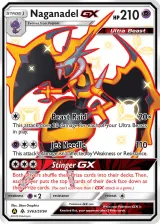 Naganadel-GX SV63/SV94 Shiny Rare GX from Hidden Fates