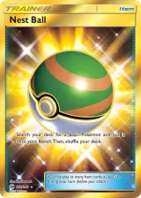 Nest Ball 158/149 Secret Rare from Sun & Moon Base