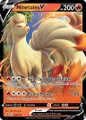 Ninetales V 026/192 Rare Holo V from Rebel Clash