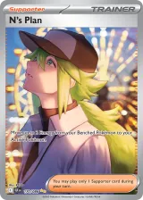 N's Plan 170/086 Special Illustration Rare from Black Bolt