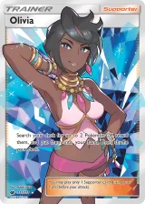 Olivia 111/111 Ultra Rare from Crimson Invasion