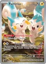 Pachirisu 208/198 Illustration Rare from Scarlet & Violet Base