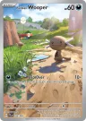 Paldean Wooper 102/94 Illustration Rare from Phantasmal Flames