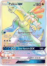 Palkia-GX 165/156 Rainbow Rare from Ultra Prism