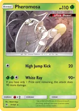 Pheromosa 11/131 Rare Holo from Forbidden Light