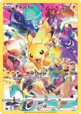 Pikachu 160/159 Secret Rare from Crown Zenith
