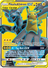 Pikachu & Zekrom-GX 162/181 Ultra Rare from Team Up