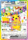 Pikachu ex 219/191 Ultra Rare from Surging Sparks