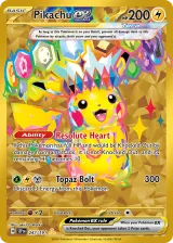 Pikachu ex 247/191 Hyper Rare from Surging Sparks