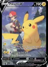 Pikachu V TG16/TG30 Rare Holo V from Lost Origin