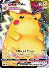 Pikachu VMAX 044/185 Rare Holo VMAX from Vivid Voltage