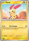 Plusle 060/182 Common from Paradox Rift
