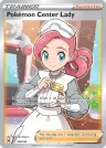 Pokémon Center Lady 185/185 Ultra Rare from Vivid Voltage