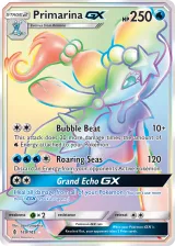 Primarina-GX 149/145 Rainbow Rare from Guardians Rising