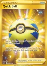 Quick Ball 216/202 Secret Rare from Sword & Shield Base