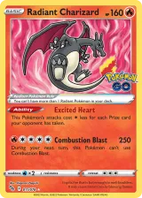 Radiant Charizard 011/078 Radiant Rare from Pokémon GO