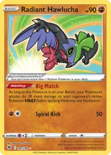 Radiant Hawlucha 081/189 Radiant Rare from Astral Radiance