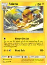 Raichu 55/214 Rare from Unbroken Bonds