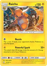 Raichu 67/236 Rare from Cosmic Eclipse