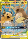 Raichu & Alolan Raichu-GX 54/236 Rare Holo GX from Unified Minds