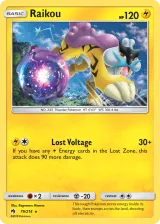 Raikou 79/214 Rare from Lost Thunder