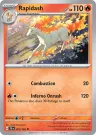 Rapidash 027/162 Uncommon from Temporal Forces