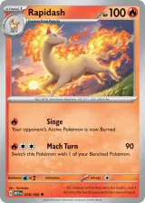Rapidash 078/165 Uncommon from 151