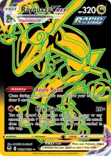 Rayquaza VMAX TG29/TG30 Secret Rare from Silver Tempest