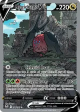 Regidrago V 184/195 Ultra Rare from Silver Tempest