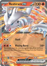 Reshiram ex 020/086 Double Rare from White Flare