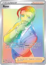 Rose 196/189 Rainbow Rare from Darkness Ablaze