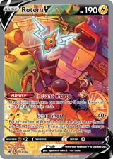 Rotom V 177/196 Ultra Rare from Lost Origin