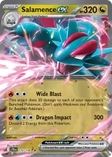 Salamence ex 114/159 Double Rare from Journey Together
