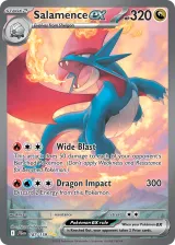 Salamence ex 187/159 Special Illustration Rare from Journey Together