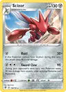 Scizor 128/192 Rare from Rebel Clash