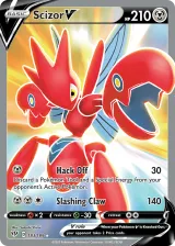 Scizor V 183/189 Ultra Rare from Darkness Ablaze