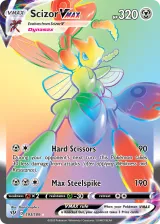 Scizor VMAX 193/189 Rainbow Rare from Darkness Ablaze
