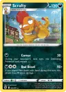 Scrafty 042/073 Rare Holo from Champion's Path