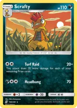 Scrafty 138/236 Rare from Unified Minds