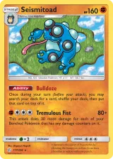 Seismitoad 117/236 Rare from Cosmic Eclipse