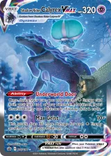 Shadow Rider Calyrex VMAX 205/198 Rainbow Rare from Chilling Reign