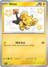 Shinx 135/091 Shiny Rare from Paldean Fates